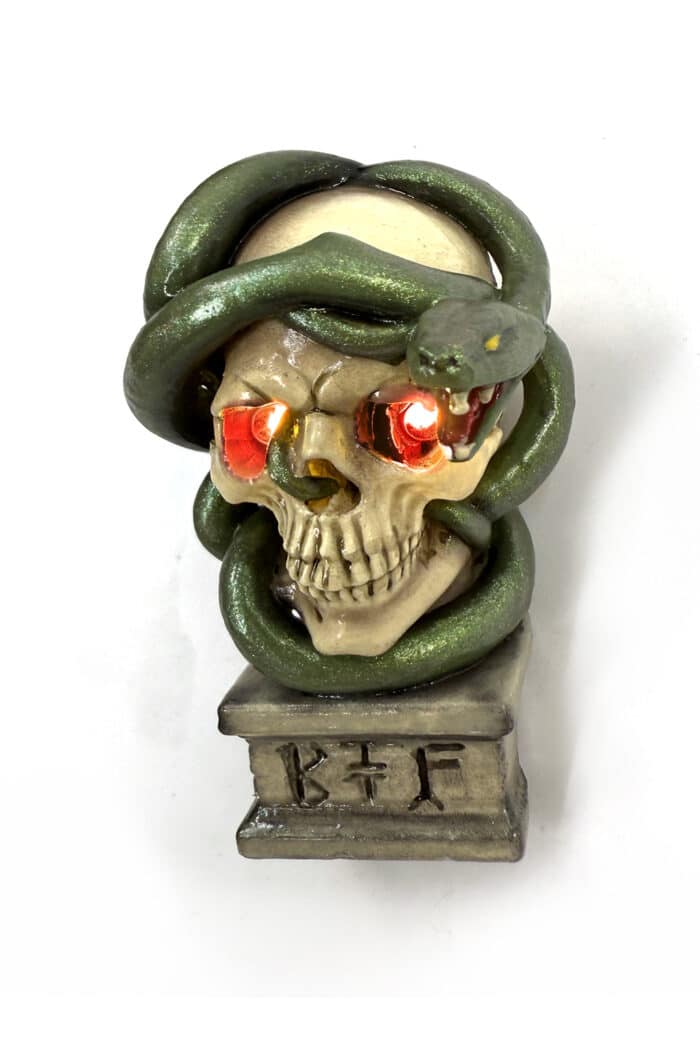 Mod Tête de Mort Lumineuse - Rouge