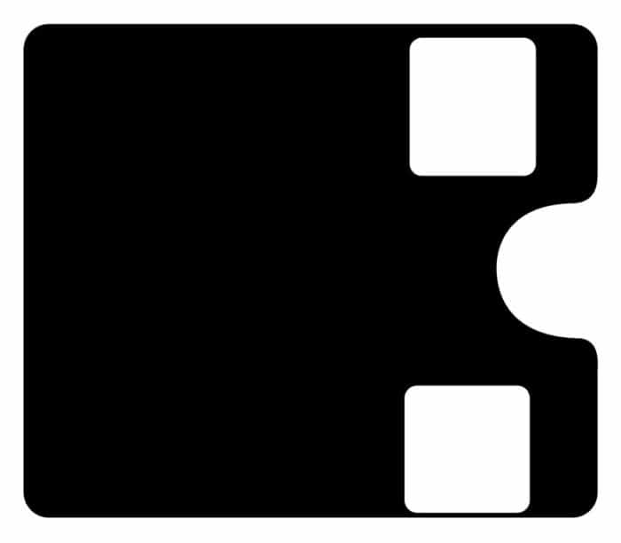 Full Magnetic Door Plates Iron Maiden premium - Slot on the right without central cutout