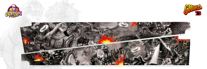 Side art Godzilla 70th Anniversary