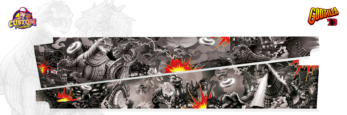 Side art Godzilla 70th Anniversary