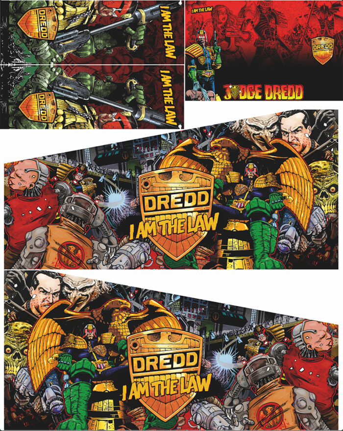 Décal de caisse judge dredd alternatif
