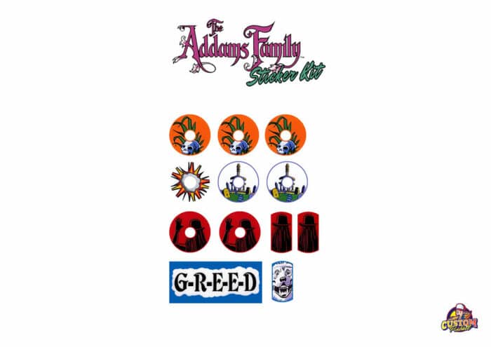 Sticker Kit Addams