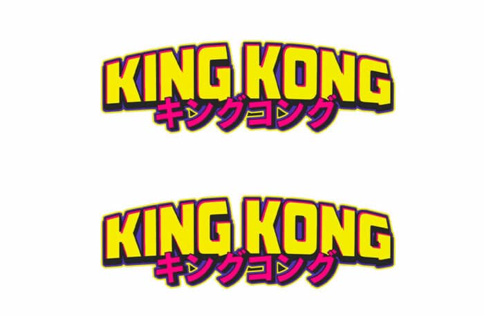 Hinge-Abdeckung King Kong cut