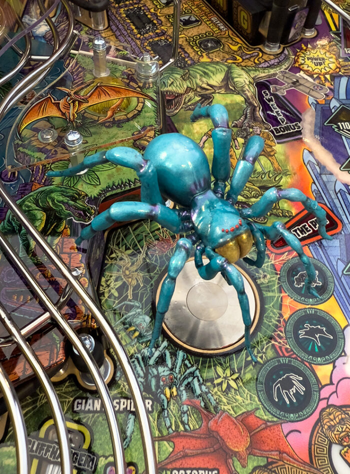 Blaues Spinnen-Mod – King Kong