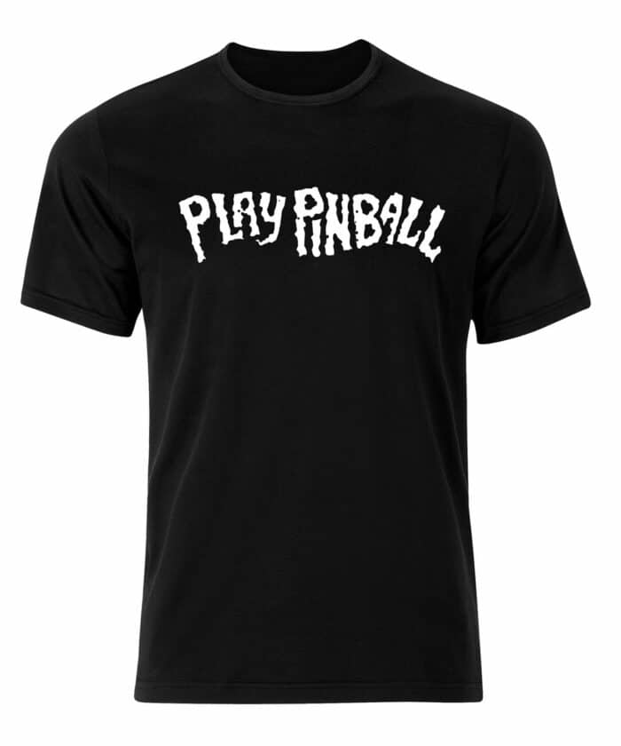 Tee-shirt Édition Limitée "Play Pinball"