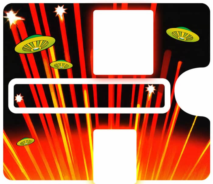Vollformat-Türplatte Attack from mars