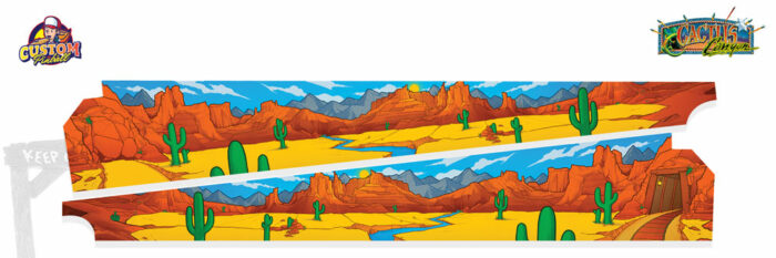 Side art Cactus Canyon V2