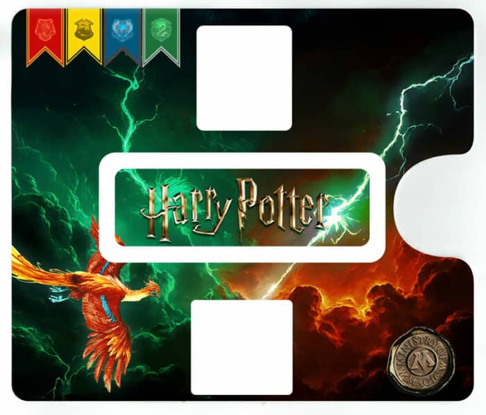 Magnetische Volltürplatten Harry Potter