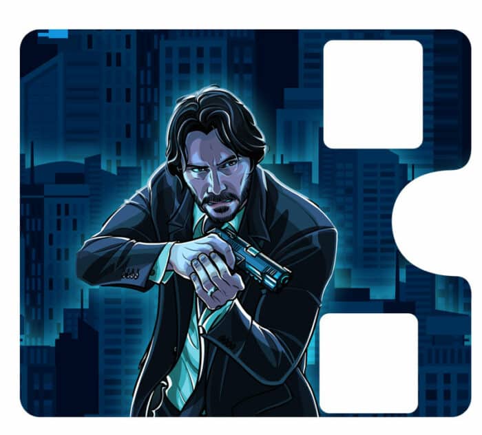 Piastra Porta Integrale John Wick Pro
