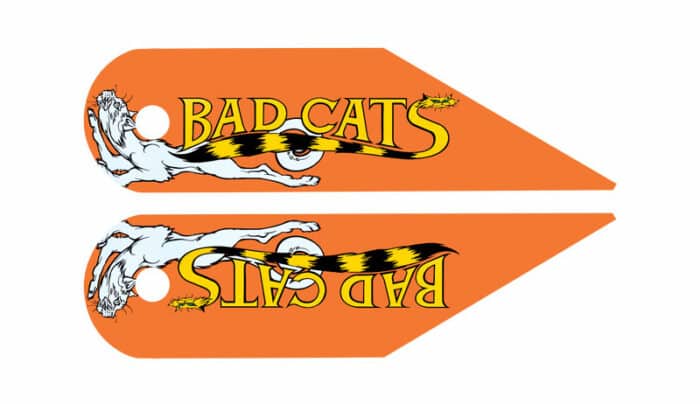 Hinge covers Bad cats