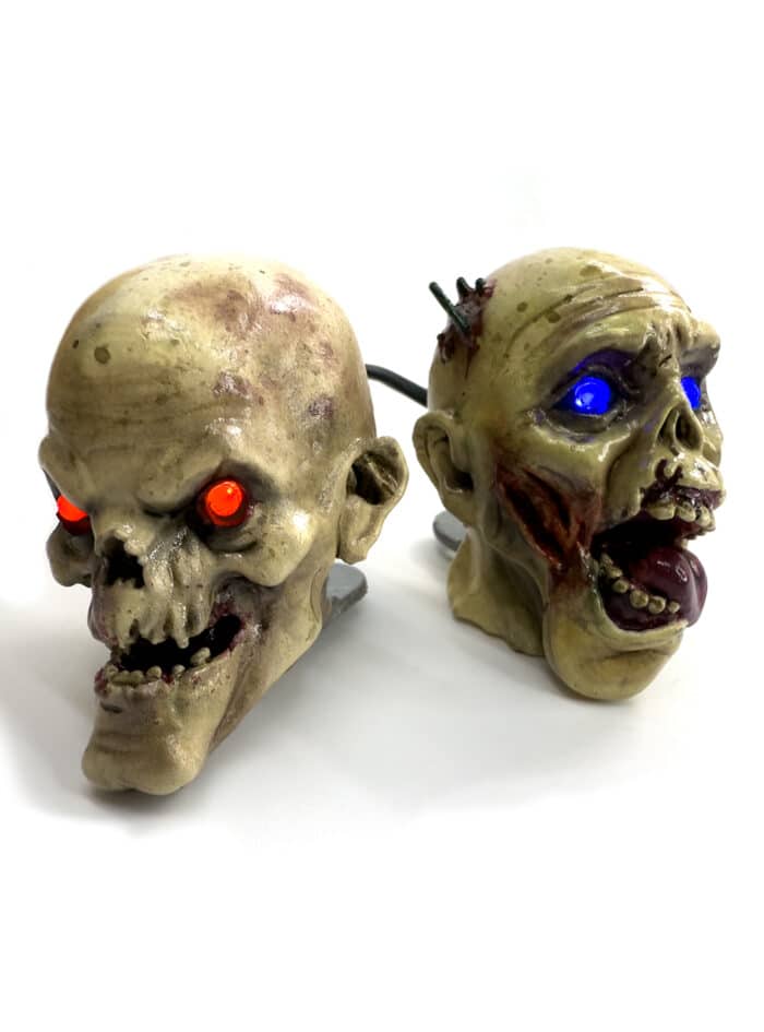 Leuchtende Zombie-Kopf-Mods