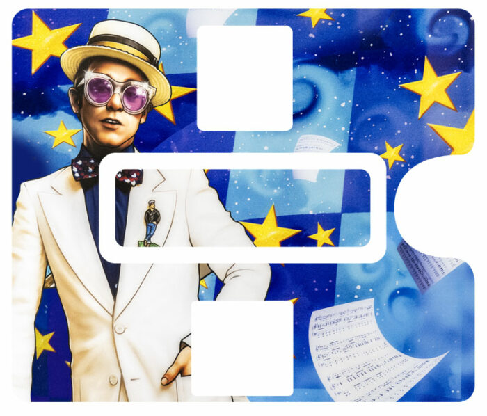 Copriporta Integrali Elton John Platinum