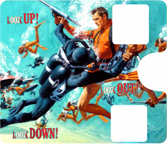 Intégrale Plaque de porte James Bond 007 LE