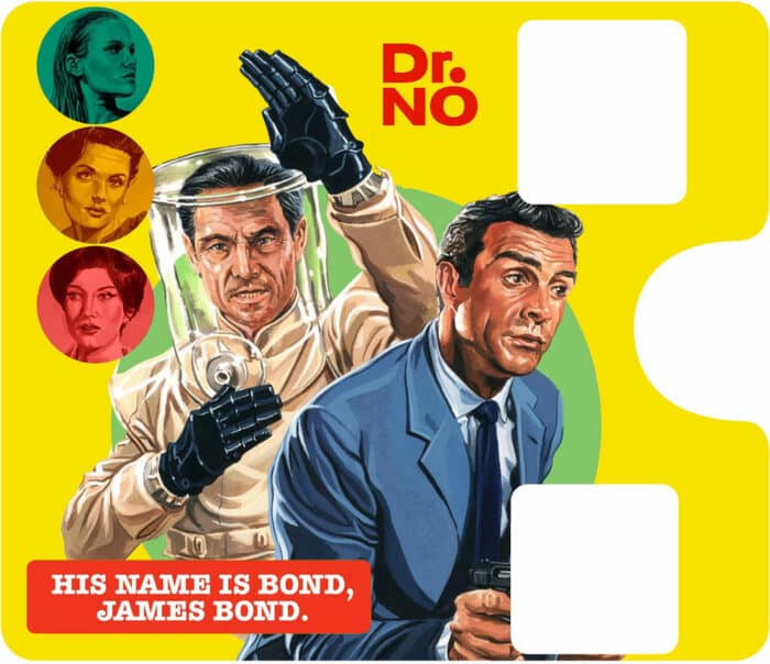 Intégrale Plaque de porte James Bond 007 Pro V2
