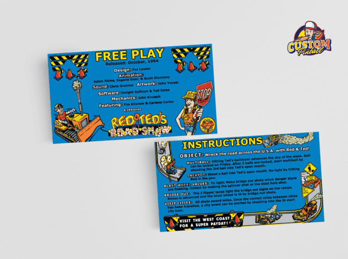 Rules cards Road show v2