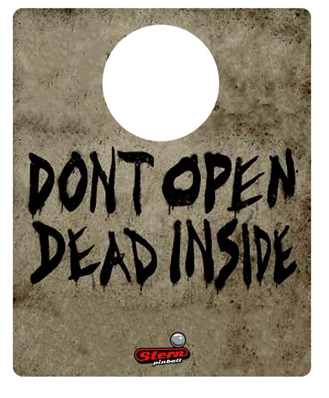 Plaque de lanceur The walking dead remastered