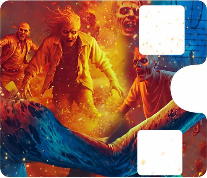 Intégrale Plaque de porte The walking dead remastered