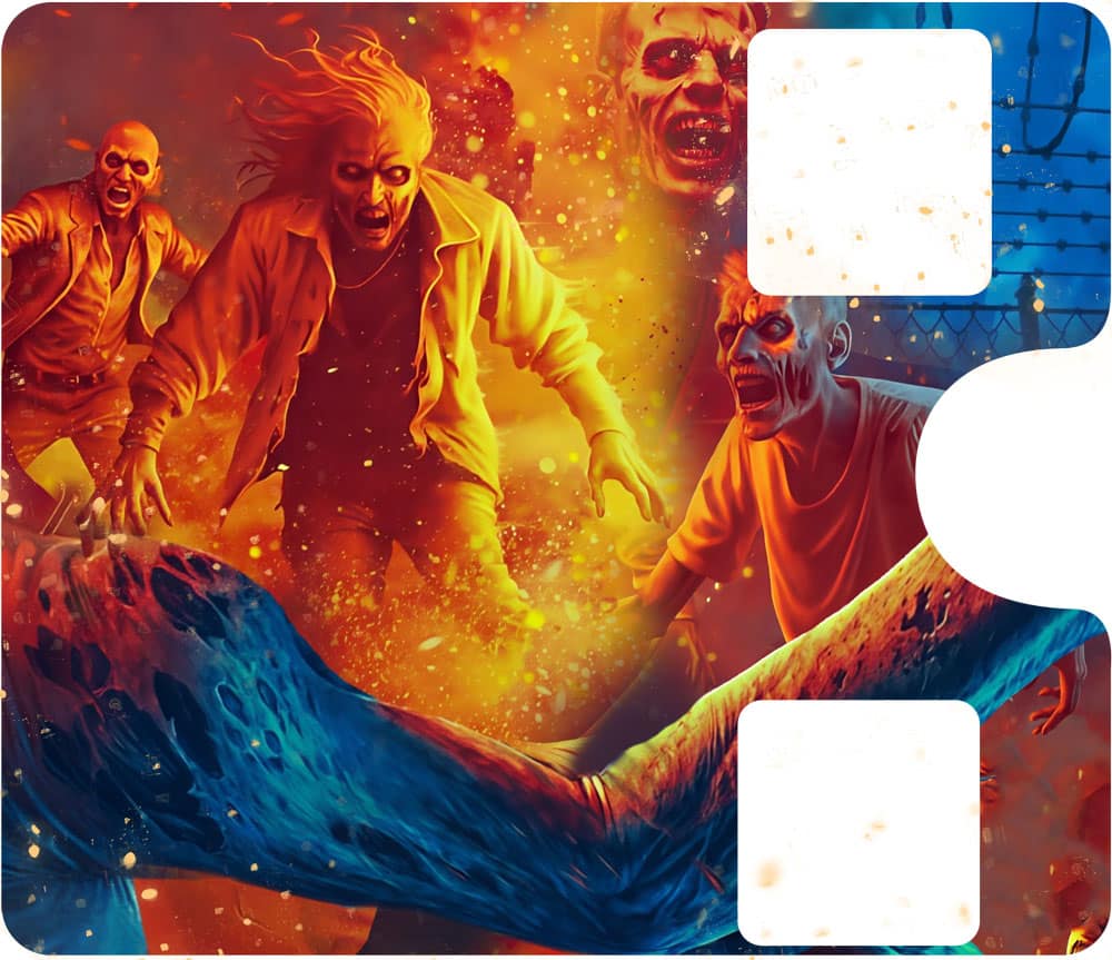 Intégrale Plaque de porte The walking dead remastered