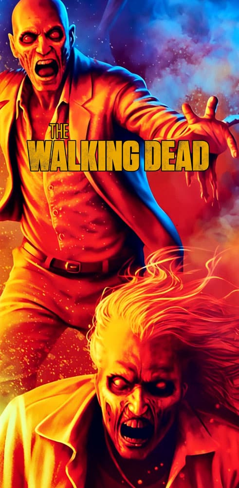 Tapis The walking dead remastered