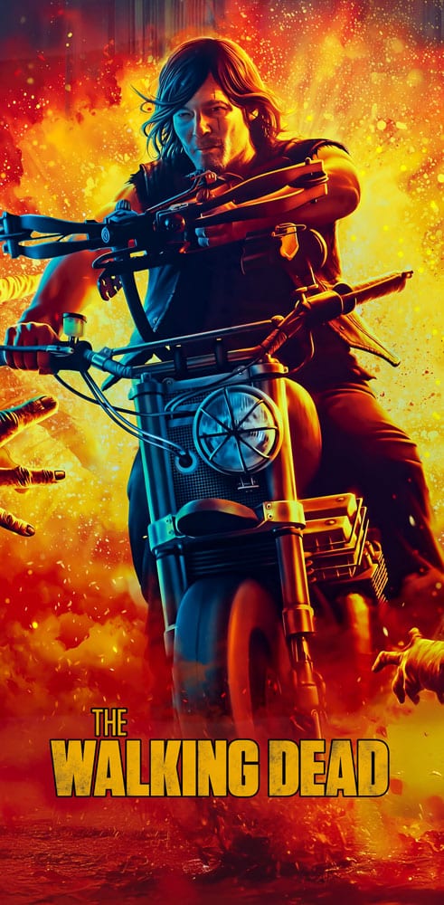 Tapis The walking dead remastered Daryl