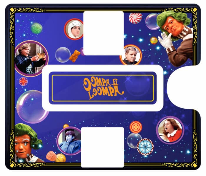 Intégrale Plaque de porte Willy Wonka & the chocolate factory SE