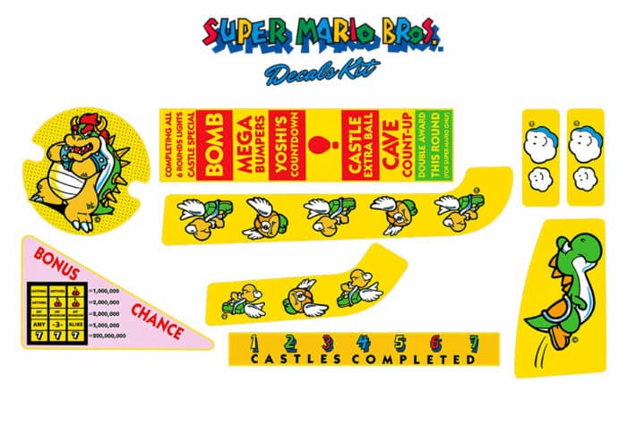 Sticker Kit Super Mario