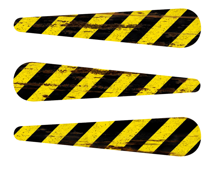 Battitori di adesivi Jurassic park rusty