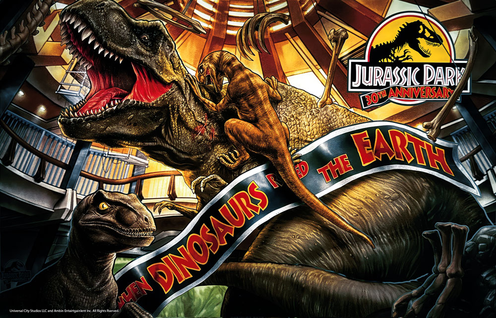 Translite Jurassic Park 30th Anniversary