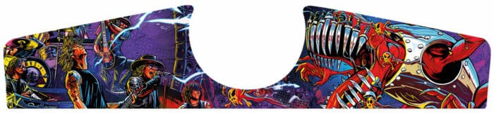 Fire button Guns N' Roses V2 - Magnetic High-gloss