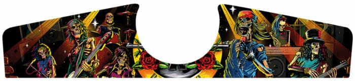 Fire bouton Guns N' Roses