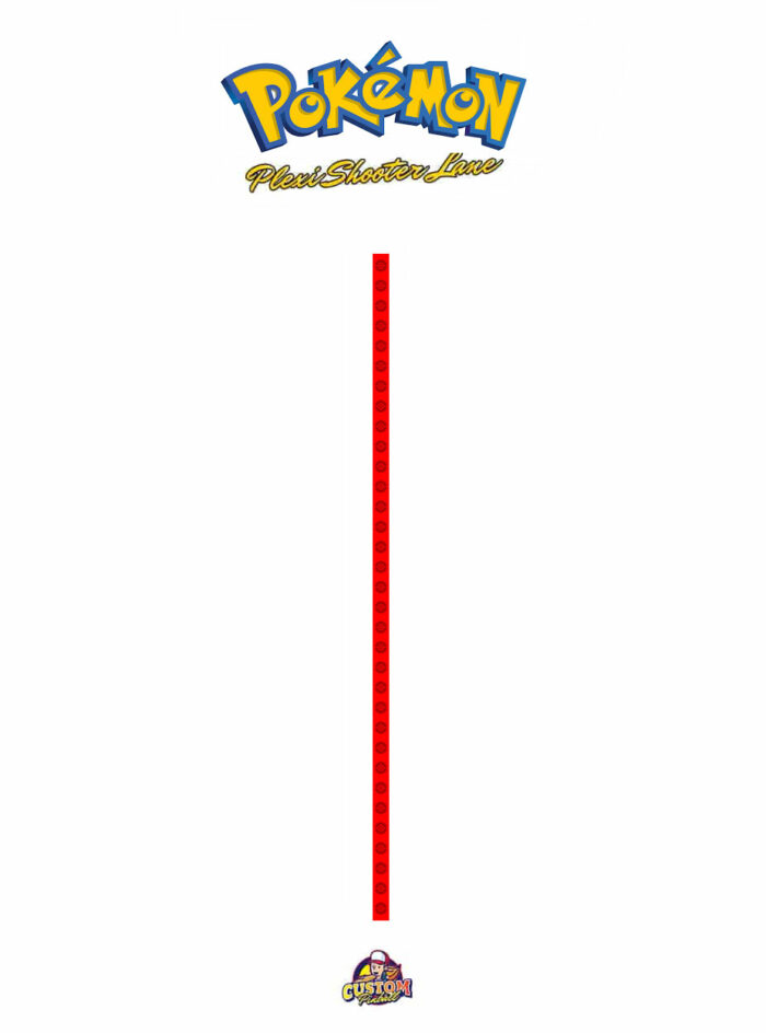 Shooter Lane Aufkleber Pokemon Premium