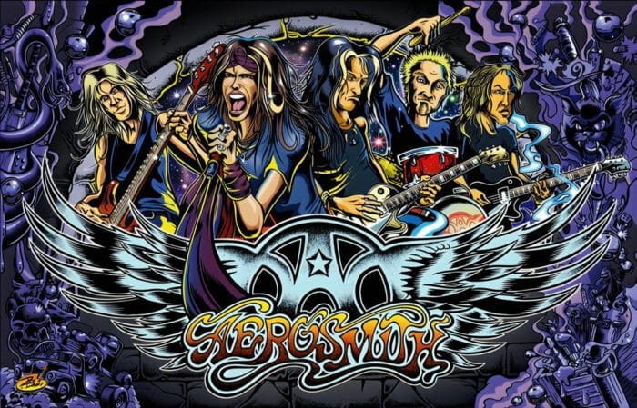Translite Aerosmith LE - Sans logo