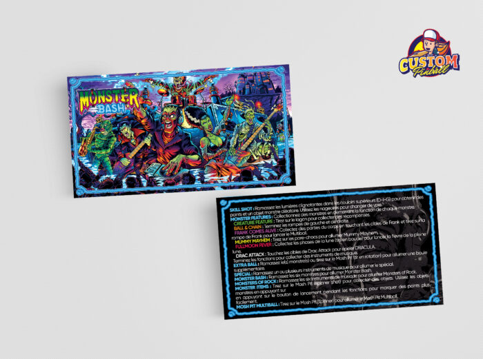Cartes de Règles Monster Bash