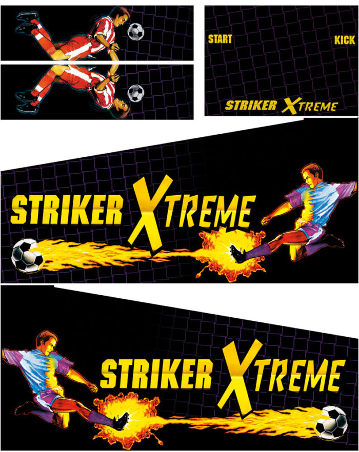 Striker Xtreme Cabinet Decalss