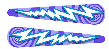 Stickers finger Cirqus Voltaire violet