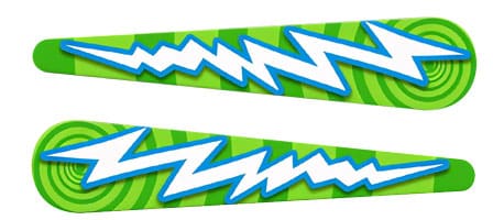 Stickers finger Cirqus Voltaire vert