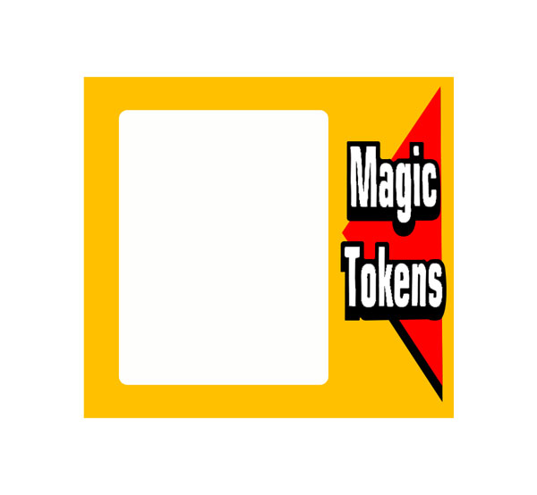 Magic tokens sticker