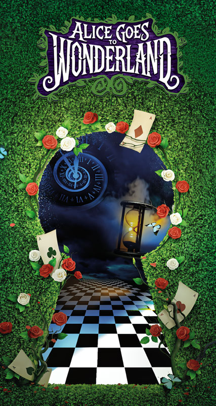 Tapete Alice goes to wonderland