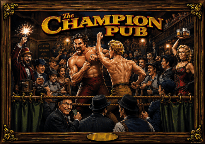 Translite The Champion Pub alternative