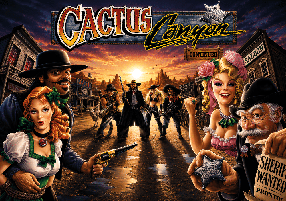 Translite Cactus canyon alternatif