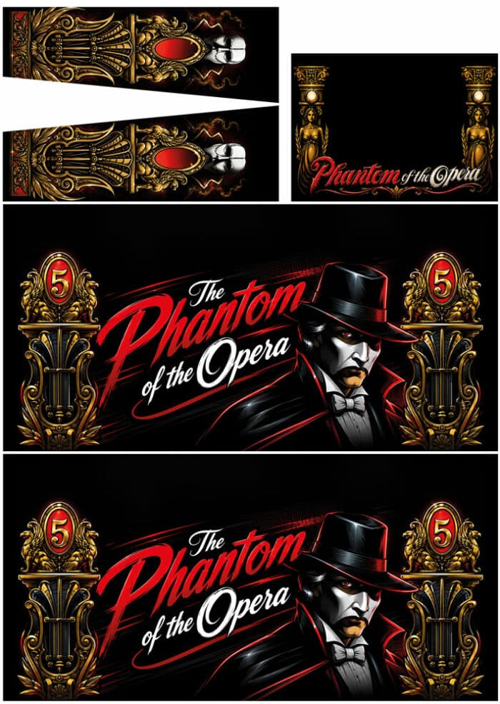 Décal de caisse Phantom Of The Opera