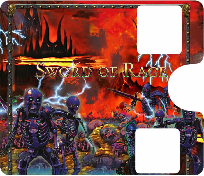 Cubierta Completa de Puerta Black Knight Sword of Rage