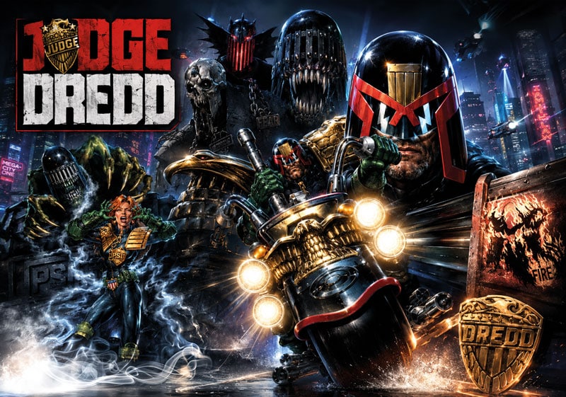 Translite Judge Dredd alternative
