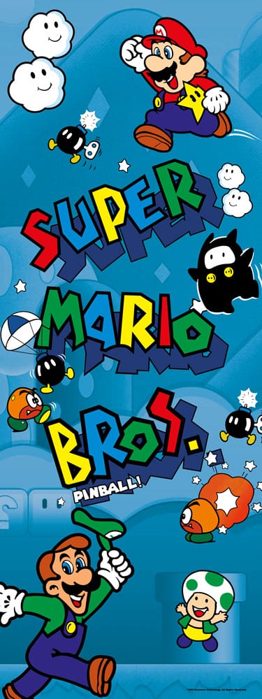 Bannière Super Mario Bross