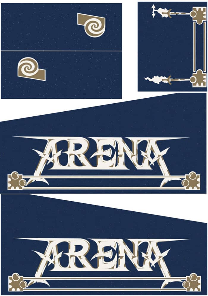 Vinil de cabinet Arena