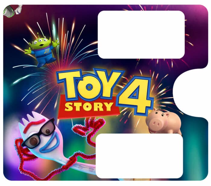Komplette Türblende Toy Story 4 LE