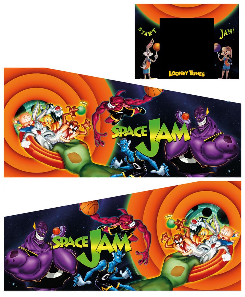 Vinilo de cabinet Space Jam