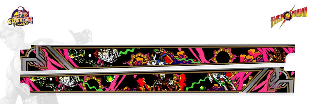 Side art Flash Gordon