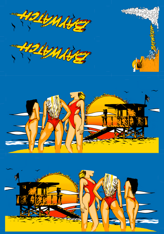 Vinil de cabinet Baywatch