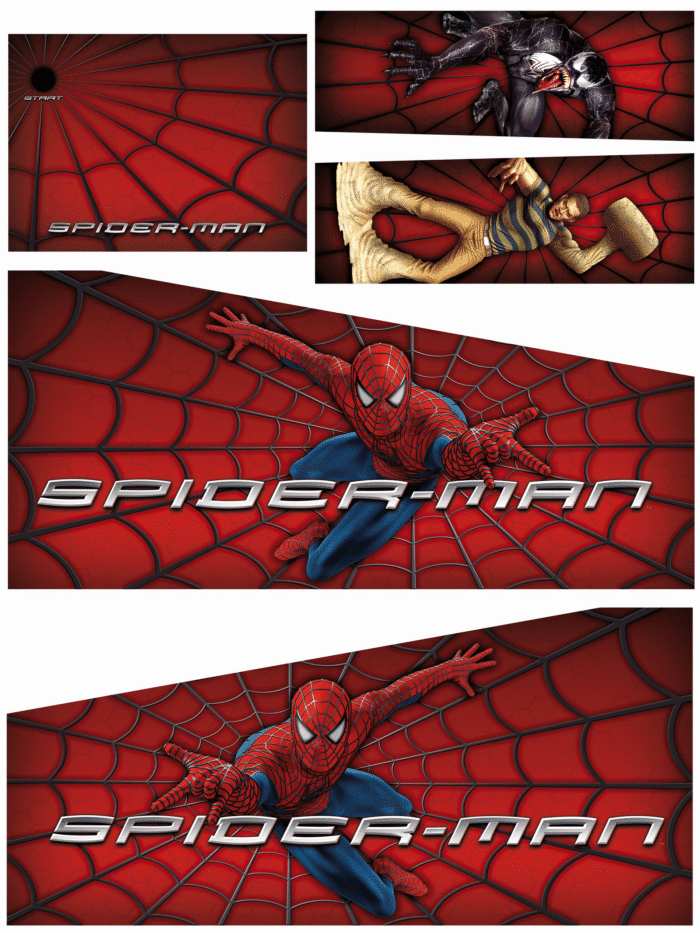 Vinil de cabinet Spider man